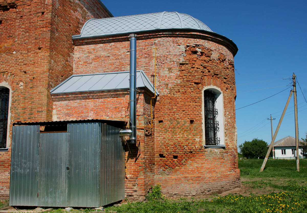 Церковь Казанской иконы Божией Матери, Юдино (Подгоренский район, Воронежская область). архитектурные детали, Апсида