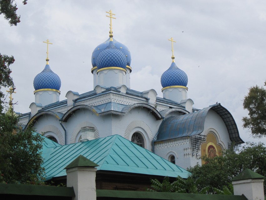Святоезерская Иверская пустынь. Церковь Казанской иконы Божией Матери, Мугреевский (Южский район, Ивановская область). фасады