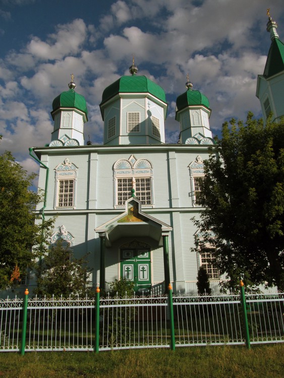 Красные Ключи. Церковь Михаила Архангела. фасады