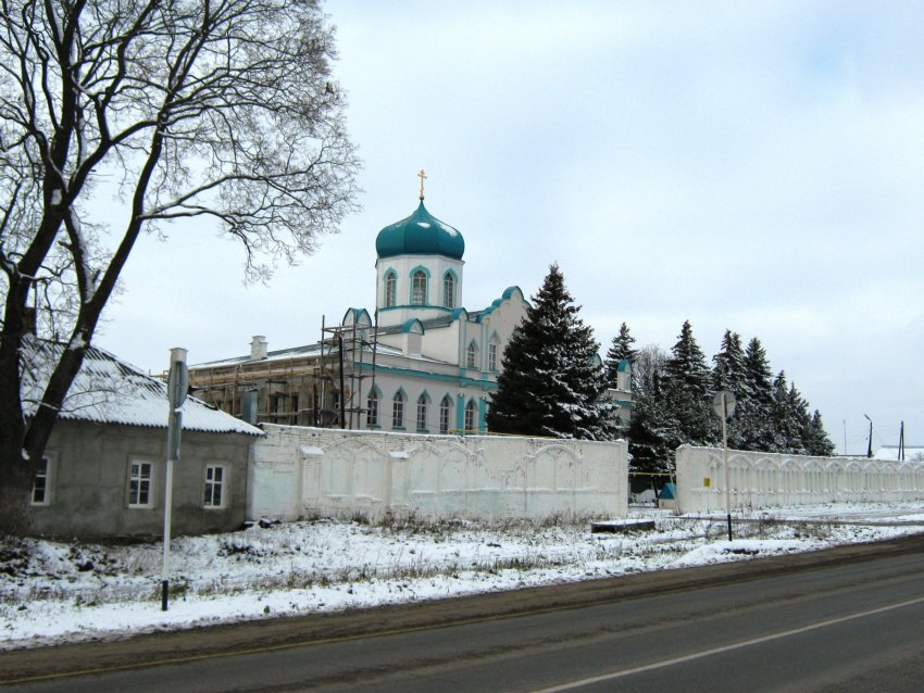 Церковь Иоанна Богослова, Конь-Колодезь (Хлевенский район, Липецкая область). общий вид в ландшафте