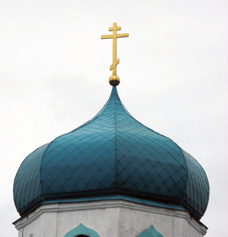 Конь-Колодезь. Церковь Иоанна Богослова. архитектурные детали, Навершие храма