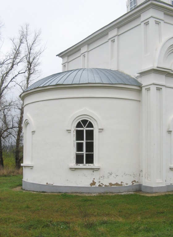 Церковь Михаила Архангела, Бутырки (Задонский район, Липецкая область). архитектурные детали, Апсида церкви
