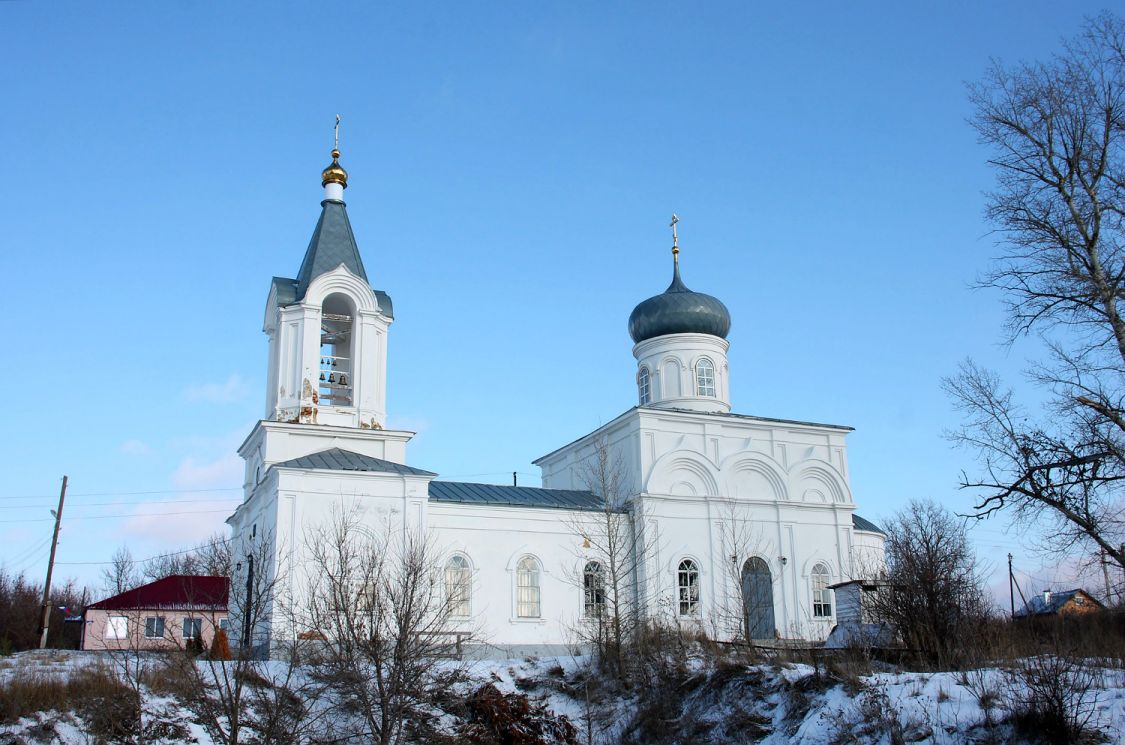 Бутырки. Церковь Михаила Архангела. фасады, вид с южной стороны