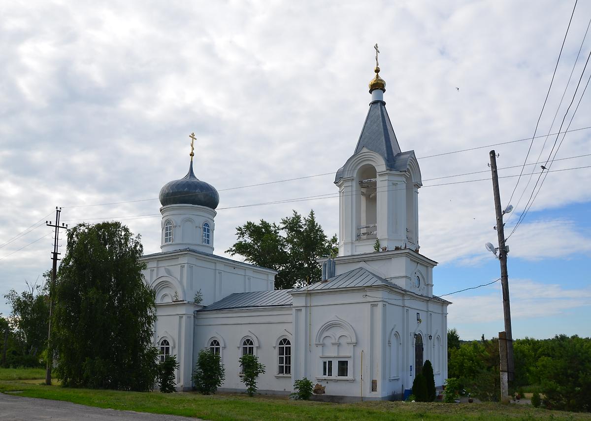 фасады. Церковь Михаила Архангела, Бутырки (Задонский район, Липецкая область)