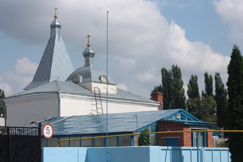 Троицкий монастырь. Церковь Иоанна Златоуста, Елец (Елецкий район и г. Елец, Липецкая область). общий вид в ландшафте