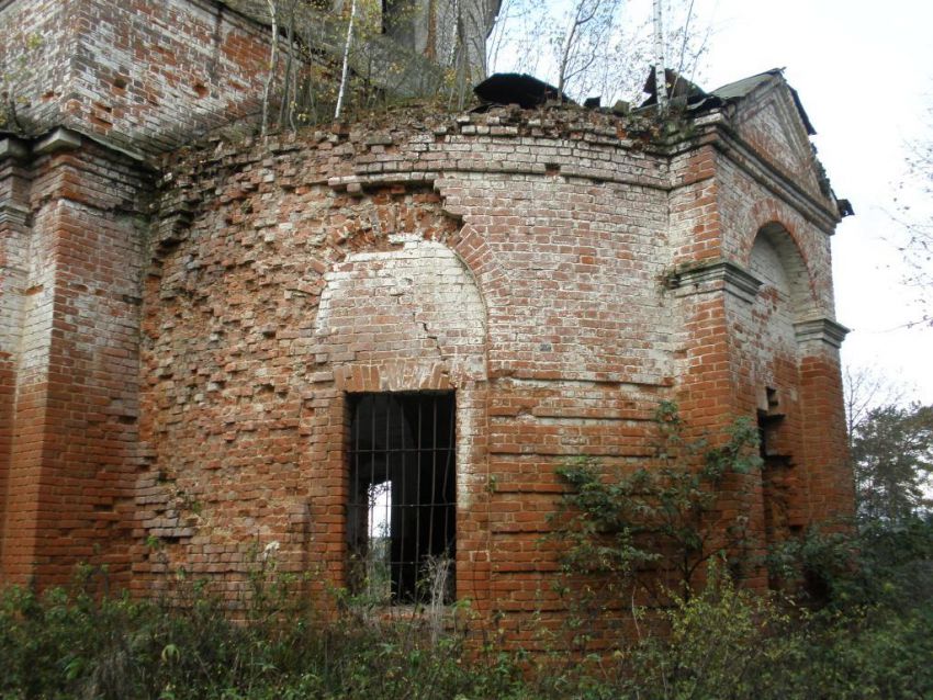 Церковь Феодоровской иконы Божией Матери, Лукьяново (Малоярославецкий район, Калужская область). документальные фотографии, Апсида