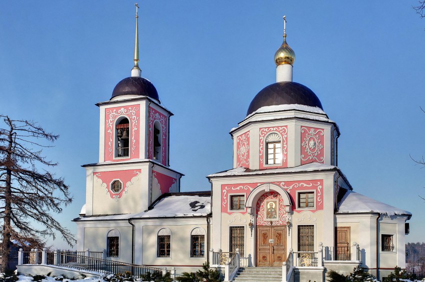 Церковь Николая Чудотворца, Дарьино (Одинцовский городской округ и ЗАТО Власиха, Краснознаменск, Московская область). фасады
