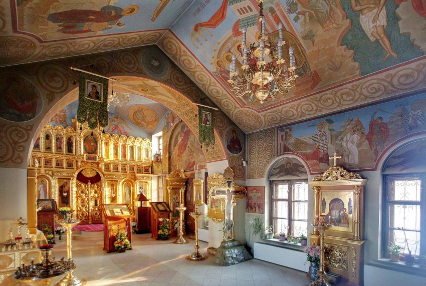 Церковь Николая Чудотворца, Дарьино (Одинцовский городской округ и ЗАТО Власиха, Краснознаменск, Московская область). интерьер и убранство
