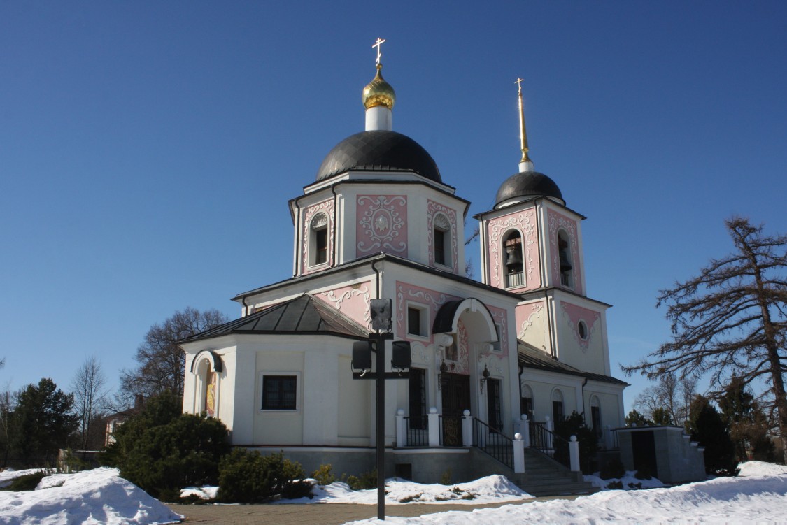 Церковь Николая Чудотворца, Дарьино (Одинцовский городской округ и ЗАТО Власиха, Краснознаменск, Московская область). фасады