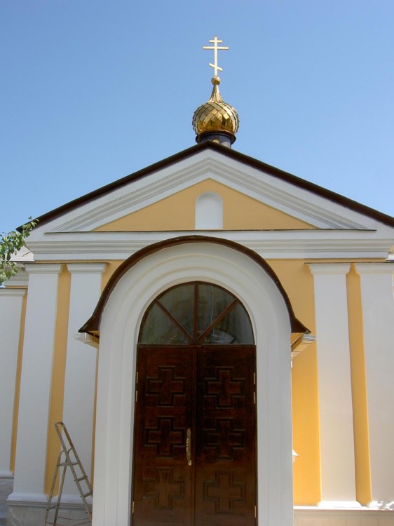 Церковь Николая, царя-мученика, Знаменское (Денисьево) (Одинцовский городской округ и ЗАТО Власиха, Краснознаменск, Московская область). архитектурные детали
