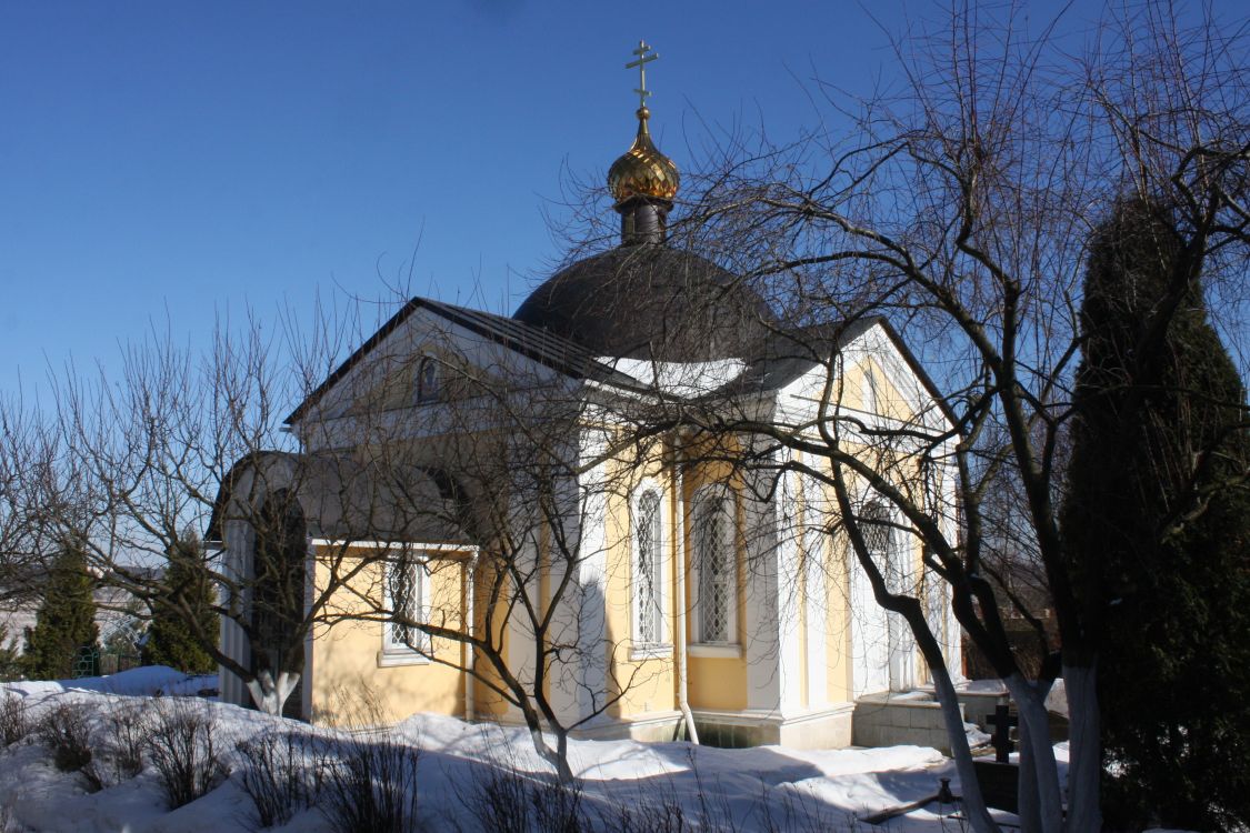 Церковь Николая, царя-мученика, Знаменское (Денисьево) (Одинцовский городской округ и ЗАТО Власиха, Краснознаменск, Московская область). фасады