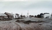 Церковь Введения во храм Пресвятой Богородицы, Фотография нач. ХХ века. Храм в сельской перспективе.<br>, Клементьево, Можайский городской округ, Московская область