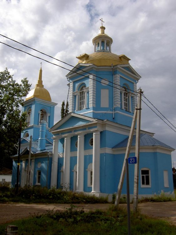 Поречье. Церковь Рождества Пресвятой Богородицы. фасады