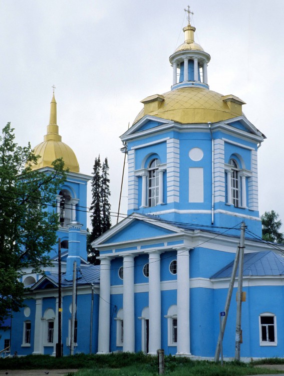 Поречье. Церковь Рождества Пресвятой Богородицы. фасады