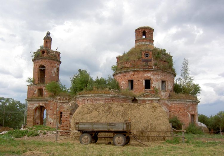 Карачарово. Церковь Николая Чудотворца. фасады