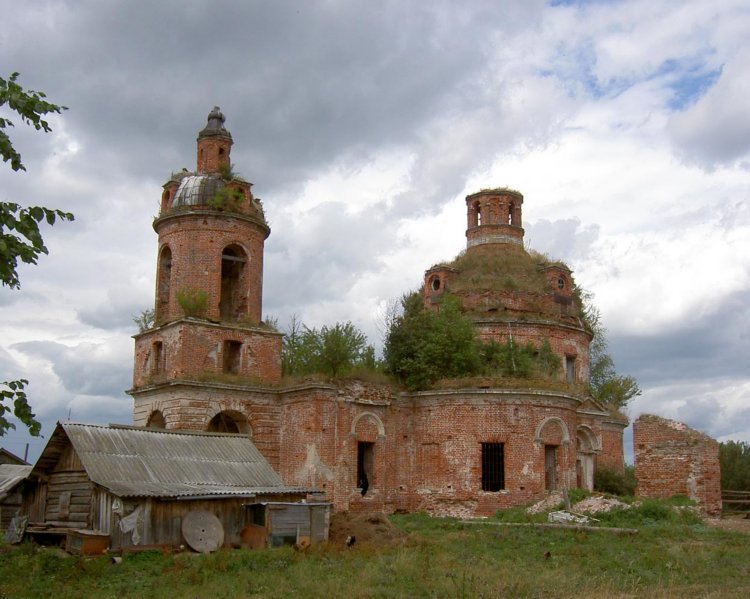 Церковь Николая Чудотворца, Карачарово (Волоколамский городской округ, Московская область). фасады