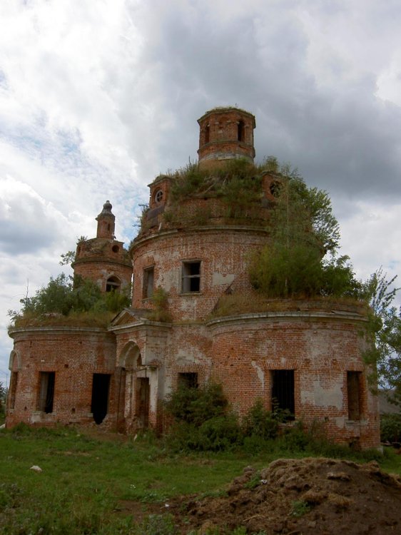 Карачарово. Церковь Николая Чудотворца. фасады