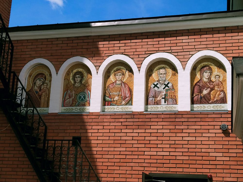Церковь Димитрия Солунского, Большое Тёсово (Можайский городской округ, Московская область). архитектурные детали