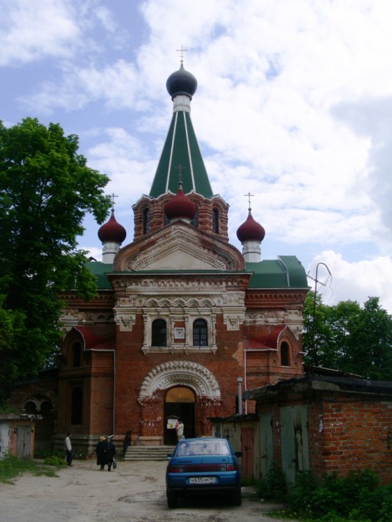 Церковь Спаса Нерукотворного Образа, Серпухов (Серпуховский городской округ и гг. Протвино, Пущино, Московская область). фасады, вид с запада
