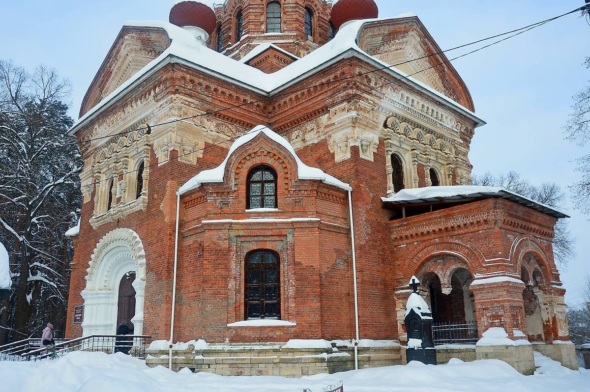 фасады. Церковь Спаса Нерукотворного Образа, Серпухов (Серпуховский городской округ и гг. Протвино, Пущино, Московская область)