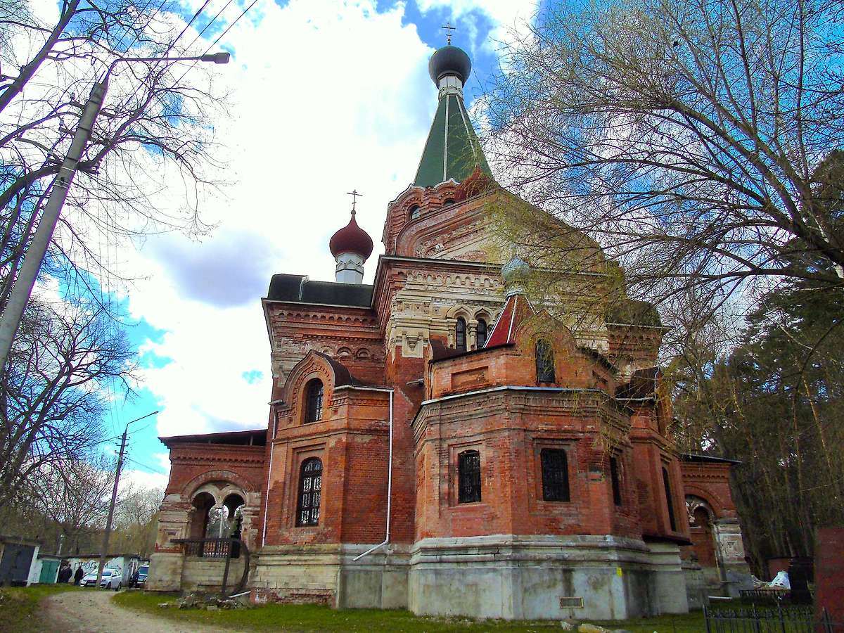 фасады. Церковь Спаса Нерукотворного Образа, Серпухов (Серпуховский городской округ и гг. Протвино, Пущино, Московская область)