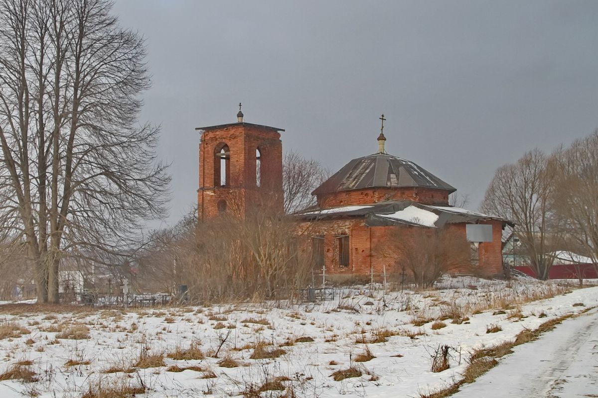 Церковь Михаила Архангела, Шатово (Серпуховский городской округ и гг. Протвино, Пущино, Московская область). фасады