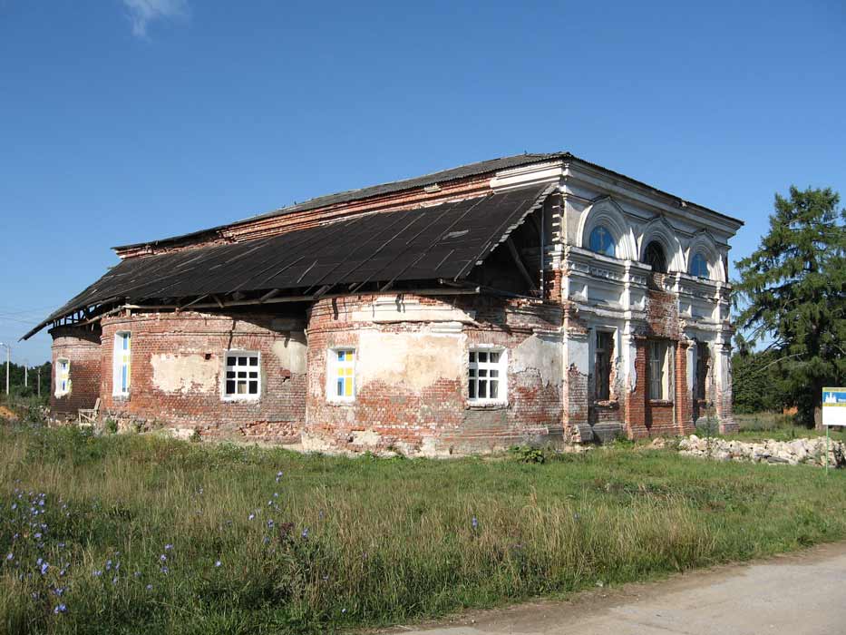 Калугино. Церковь Николая Чудотворца. фасады