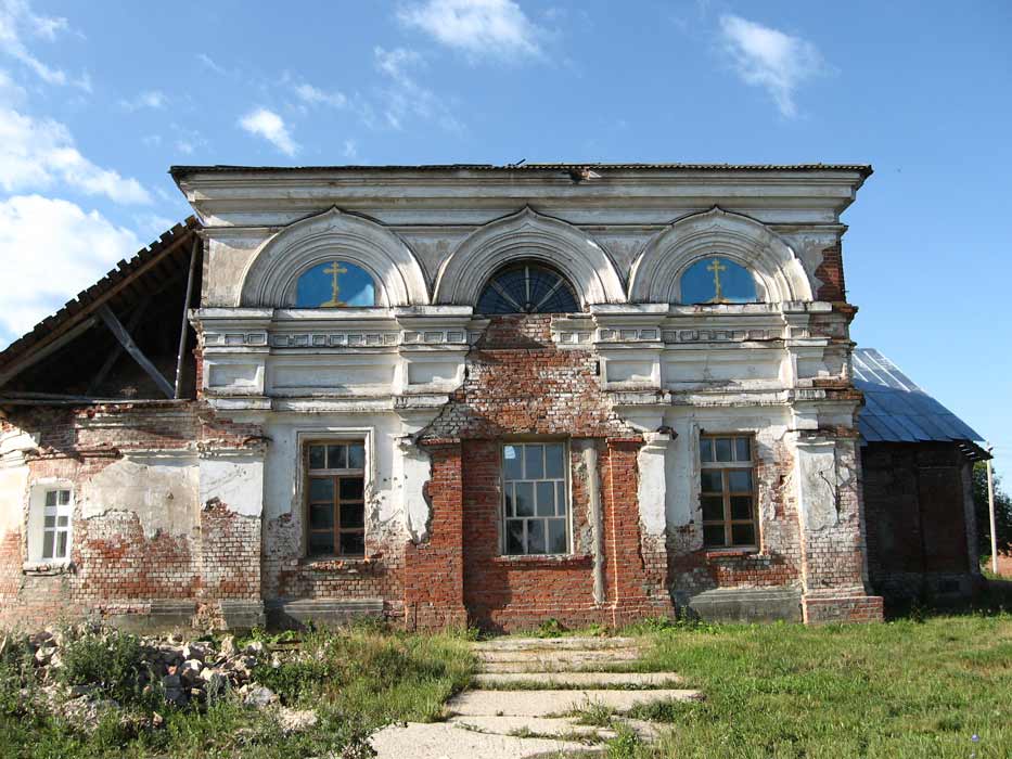 Церковь Николая Чудотворца, Калугино (Серпуховский городской округ и гг. Протвино, Пущино, Московская область). фасады
