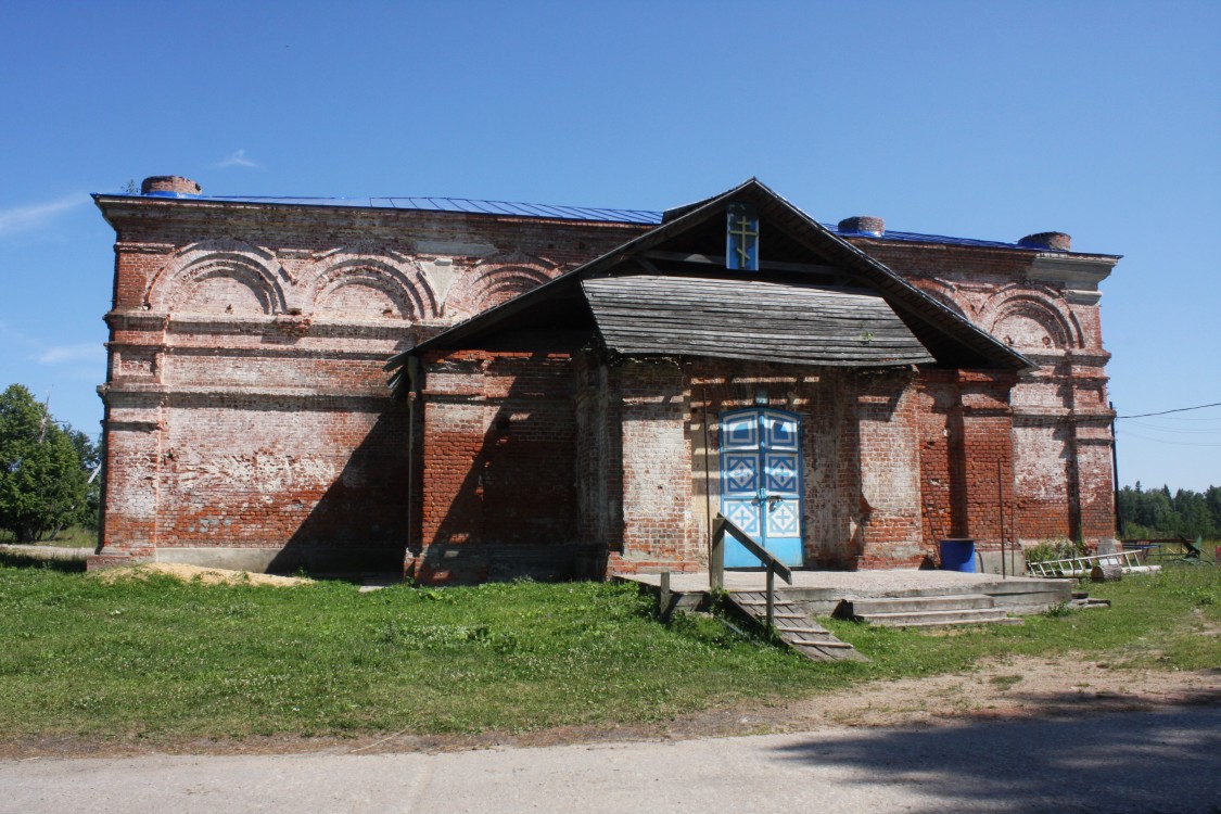 Церковь Николая Чудотворца, Калугино (Серпуховский городской округ и гг. Протвино, Пущино, Московская область). фасады