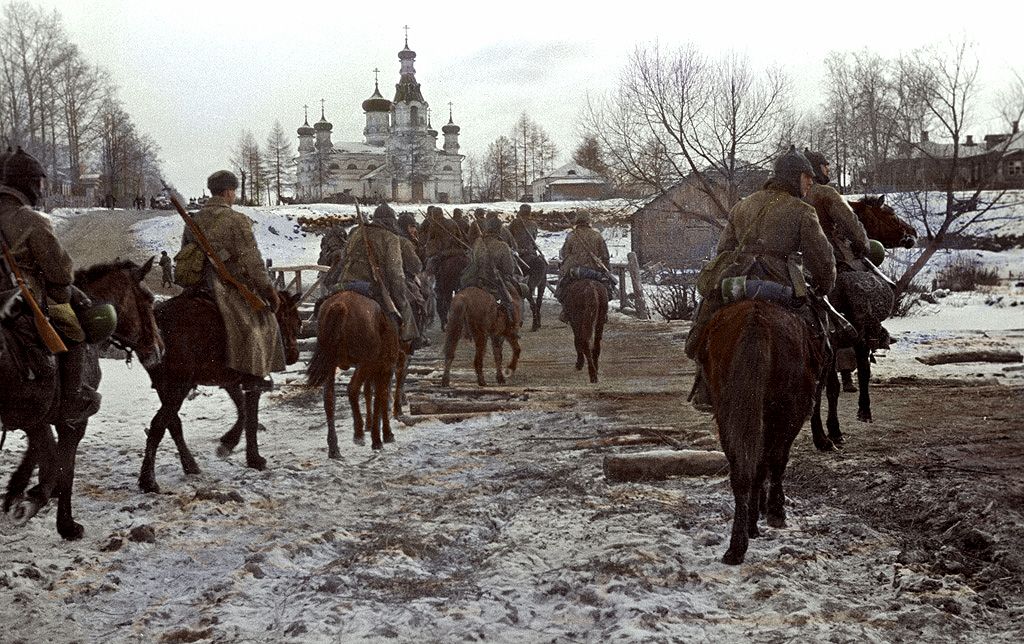 Церковь Николая Чудотворца, Калугино (Серпуховский городской округ и гг. Протвино, Пущино, Московская область). архивная фотография, Частная коллекция. Фото 1941 г.