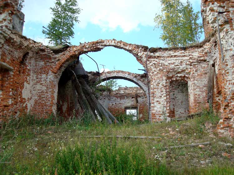 Церковь Казанской иконы Божией Матери, Дунино (Медынский район, Калужская область). интерьер и убранство
