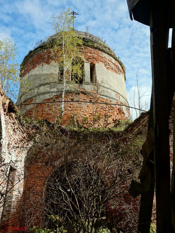 Церковь Казанской иконы Божией Матери, Дунино (Медынский район, Калужская область). архитектурные детали