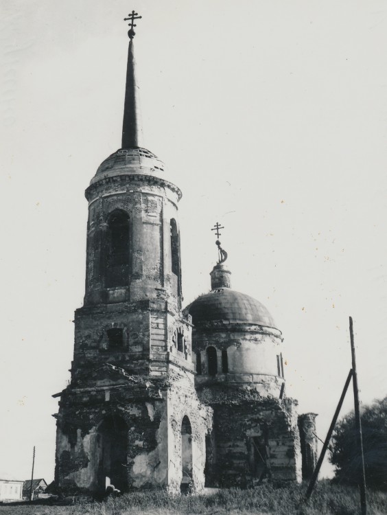 Церковь Казанской иконы Божией Матери, Дунино (Медынский район, Калужская область). фасады