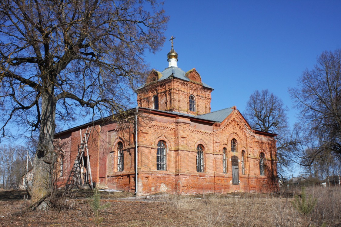 Церковь Воскресения Христова (новая), Кременское (Медынский район, Калужская область). фасады