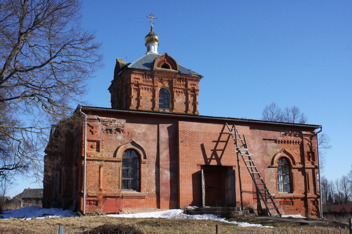 Церковь Воскресения Христова (новая), Кременское (Медынский район, Калужская область). фасады