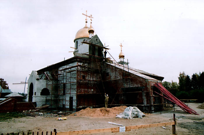Собор Троицы Живоначальной (новый), Колпино (Санкт-Петербург, Колпинский район, г. Санкт-Петербург). документальные фотографии