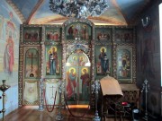 Собор Троицы Живоначальной (новый), Иконостас придела в честь Покрова Пресвятой Богородицы.<br>, Санкт-Петербург, Санкт-Петербург, Колпинский район, г. Санкт-Петербург