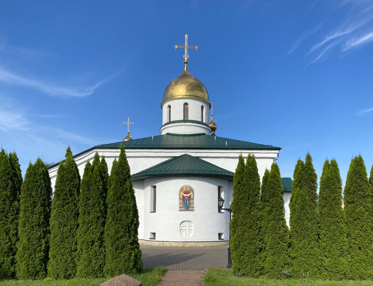 Собор Троицы Живоначальной (новый), Колпино (Санкт-Петербург, Колпинский район, г. Санкт-Петербург). фасады, Вид с востока