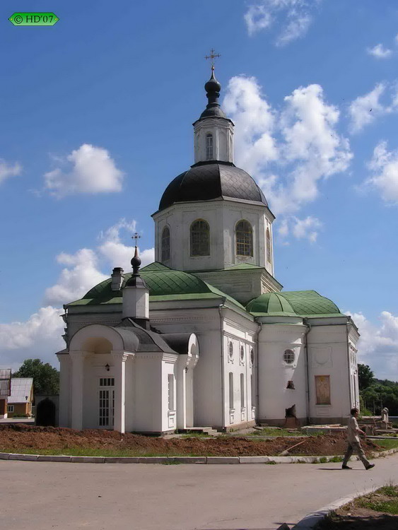 Спаса Нерукотворного Пустынь. Церковь Спаса Нерукотворного Образа, Клыково (Козельский район, Калужская область). фасады