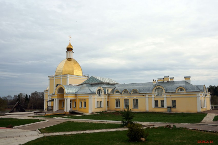 Спаса Нерукотворного Пустынь. Церковь Кукши Печерского, Клыково (Козельский район, Калужская область). фасады