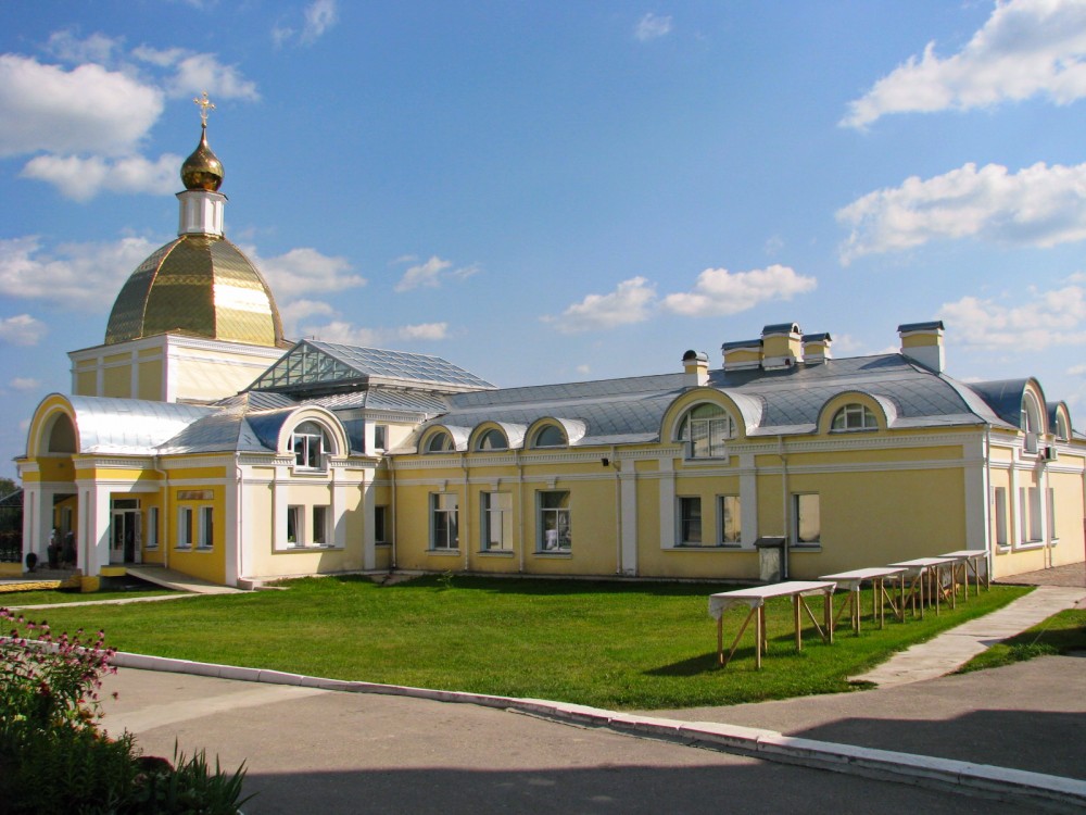 Спаса Нерукотворного Пустынь. Церковь Кукши Печерского, Клыково (Козельский район, Калужская область). фасады