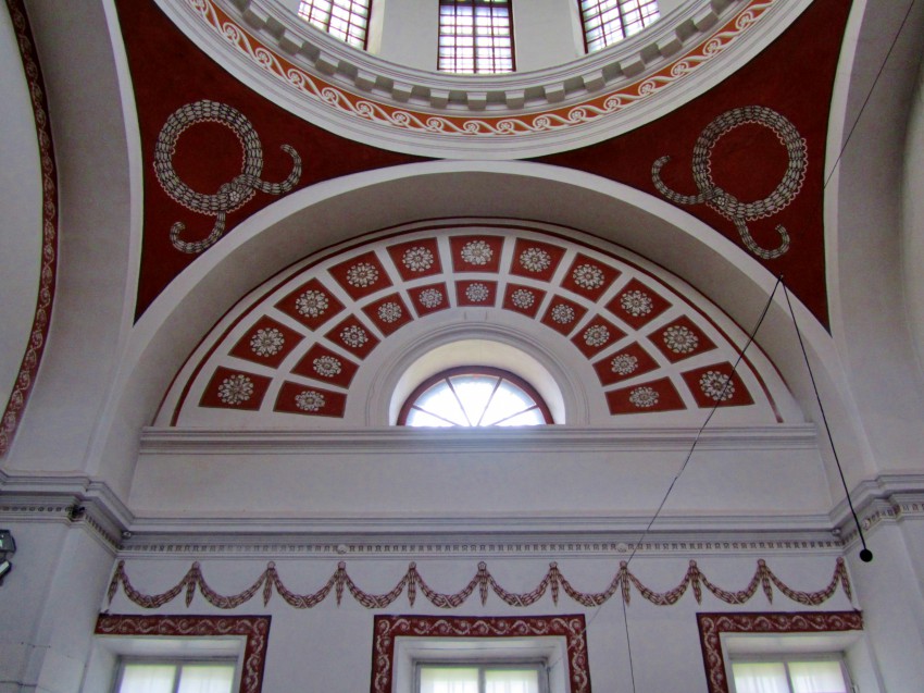 Церковь Зосимы и Савватия, Каргополь (Каргопольский район, Архангельская область). интерьер и убранство, фрагмент северной стены основного объема