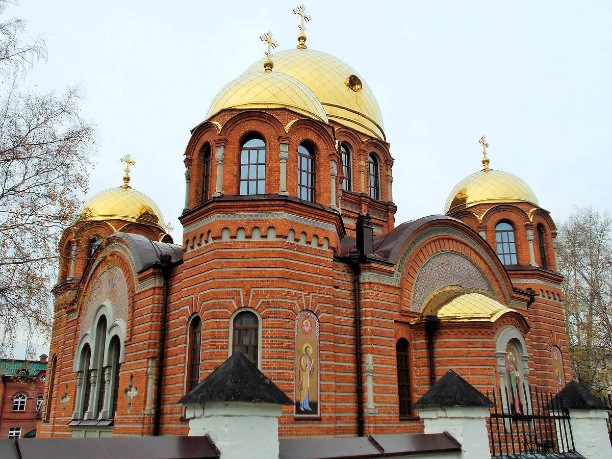 фасады. Собор Петра и Павла, Томск (Томск, город, Томская область)