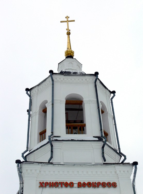 Церковь Спаса Нерукотворного Образа, Коларово (Томский район, Томская область). архитектурные детали, Колокольня, ярус звона