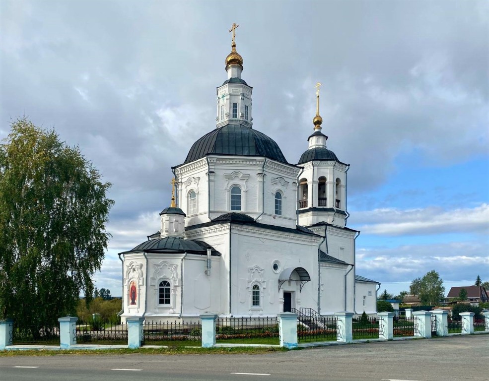 Церковь Спаса Нерукотворного Образа, Коларово (Томский район, Томская область). фасады