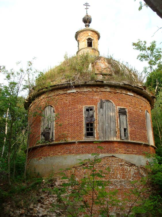 Церковь Печерской иконы Божией Матери, Прудки (Медынский район, Калужская область). архитектурные детали