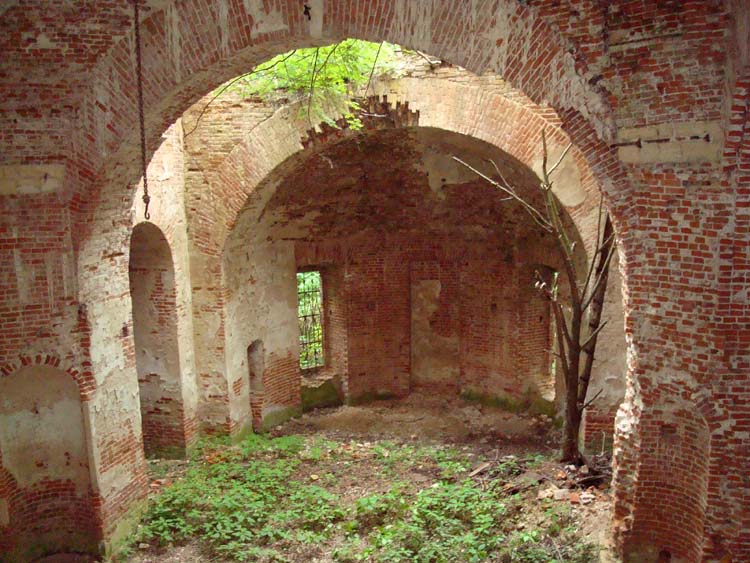 Церковь Печерской иконы Божией Матери, Прудки (Медынский район, Калужская область). интерьер и убранство