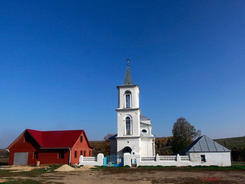 Церковь Казанской иконы Божией Матери, Туртень (Ефремов, город, Тульская область). фасады