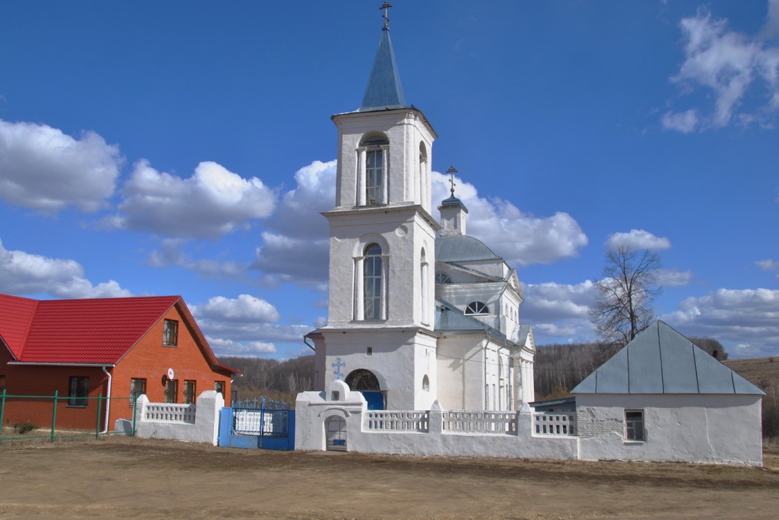 Церковь Казанской иконы Божией Матери, Туртень (Ефремов, город, Тульская область). фасады