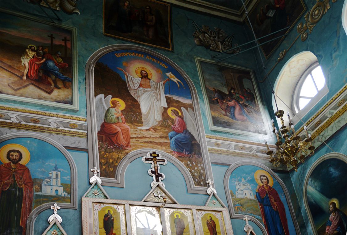 Церковь Казанской иконы Божией Матери, Туртень (Ефремов, город, Тульская область). интерьер и убранство